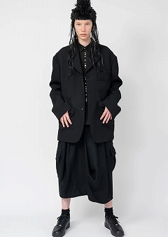 BLACK COMME des GARCONS コムデギャルソン1P-A0045 中古・古着通販】BLACK COMME des GARCONS (ブラック